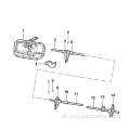 أجزاء علبة التروس لـ JMC N725 Block OEM N-1702233-01A Shift Fork 1st &amp; 2nd